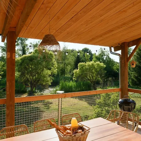 Nature Avec Bain Nordique Et Sauna, Etang Et Bambouseraie Ferienhaus Baugé