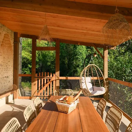 Nature Avec Bain Nordique Et Sauna, Etang Et Bambouseraie Baugé