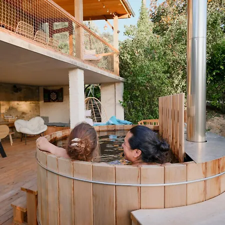 Nature Avec Bain Nordique Et Sauna, Etang Et Bambouseraie Holiday home
