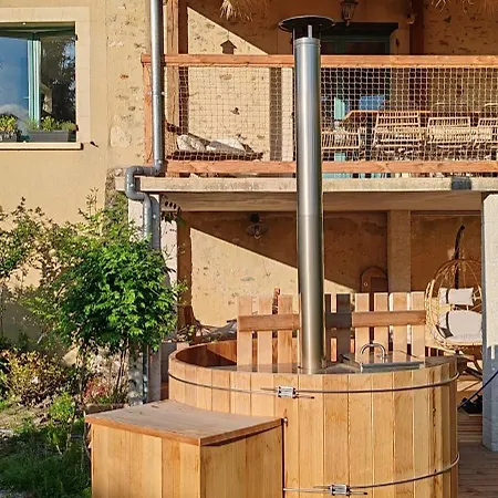 Holiday home Nature Avec Bain Nordique Et Sauna, Etang Et Bambouseraie