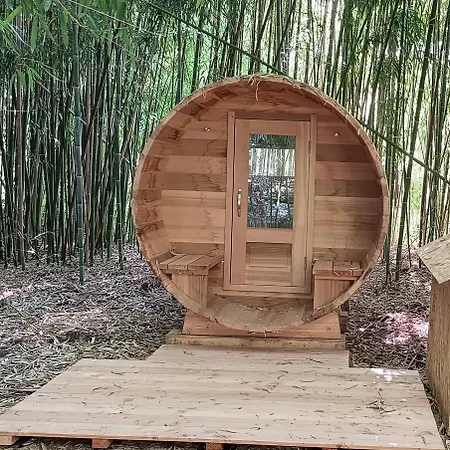 Nature Avec Bain Nordique Et Sauna, Etang Et Bambouseraie Ferienhaus